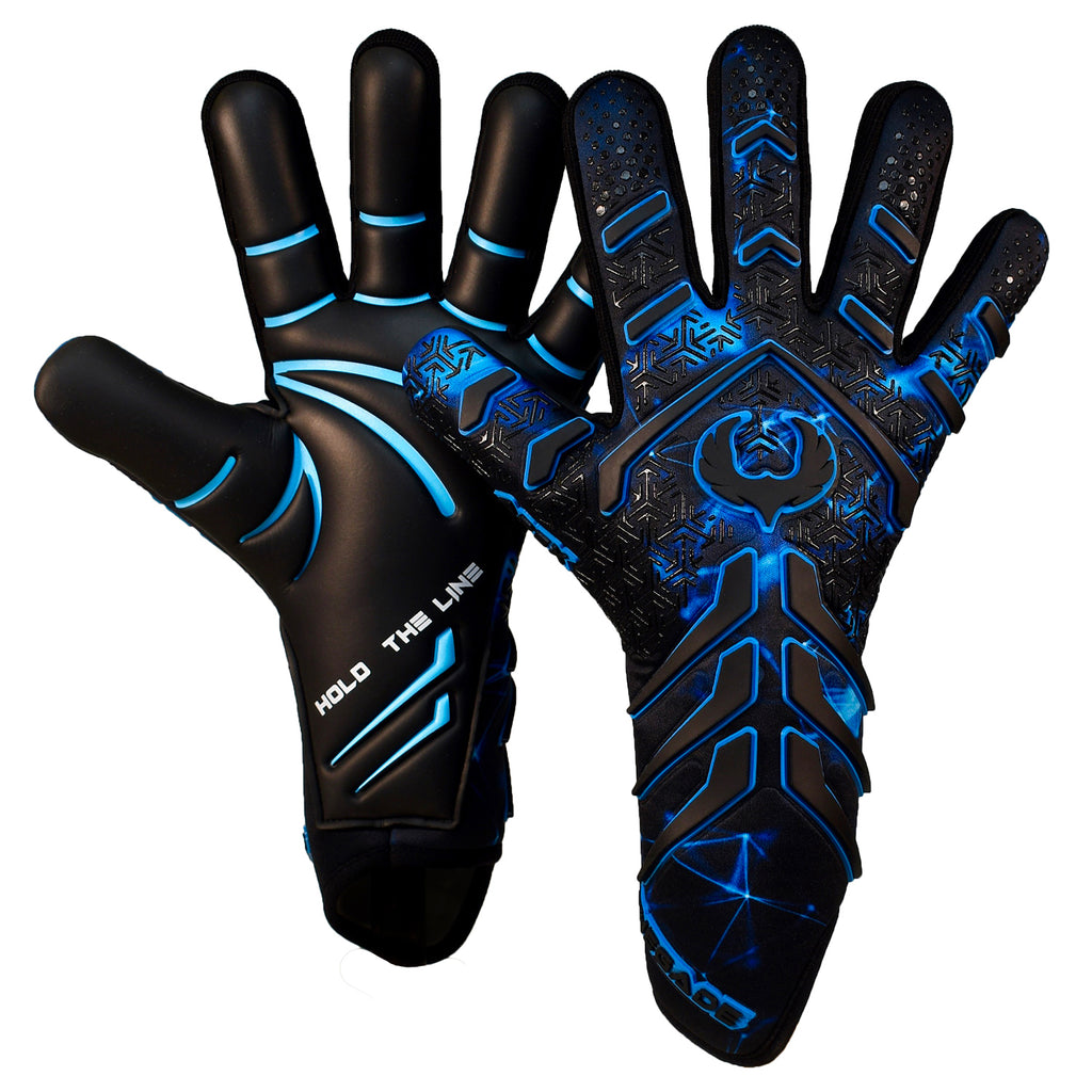 Renegade GK Apex Strapless Professional Football Goalie Gloves (Sizes 6-12, Level 5.5) 4+5MM EXT Contact Grip