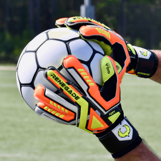 RGK Fury Volt Flat Gecko Goalkeeper Gloves Level Champion