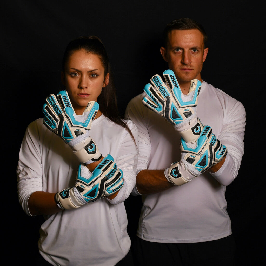 fury handschuhe Renegade GK Fury Sub Z Goalie Gloves with Pro Tek Finger Spines | 4mm Giga Grip & 4mm Duratek