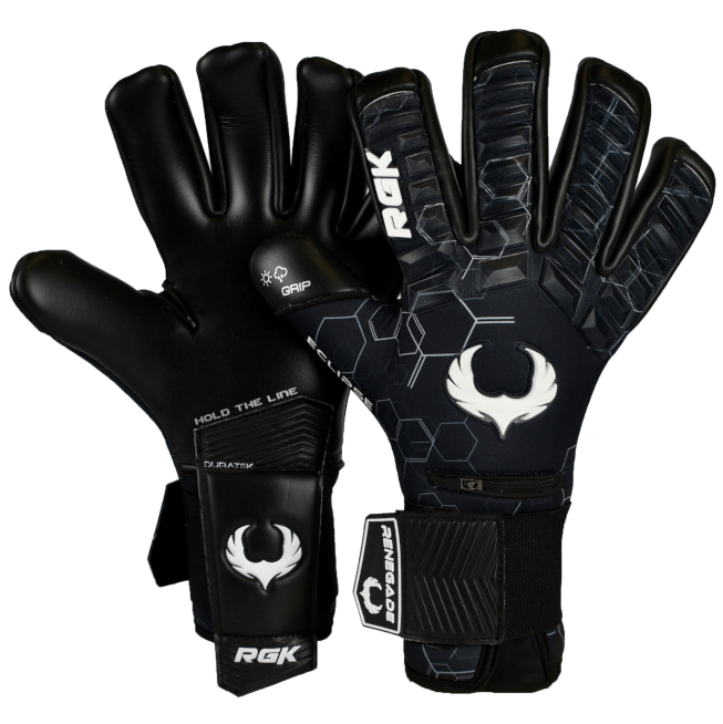 Renegade GK Eclipse Helix Gloves Backhand and Palm View