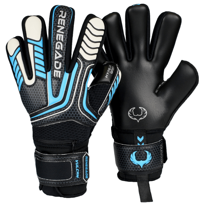 Renegade GK Vulcan Trident Gloves Backhand and Palm View