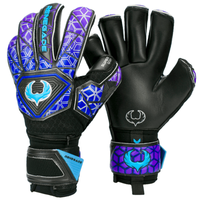 Renegade GK Vortex Storm Gloves Backhand and Palm View